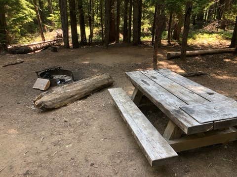 Camping near Old Forest Service Campground — Lake Wenatchee: Lake Creek Campground, Skykomish, Washington
