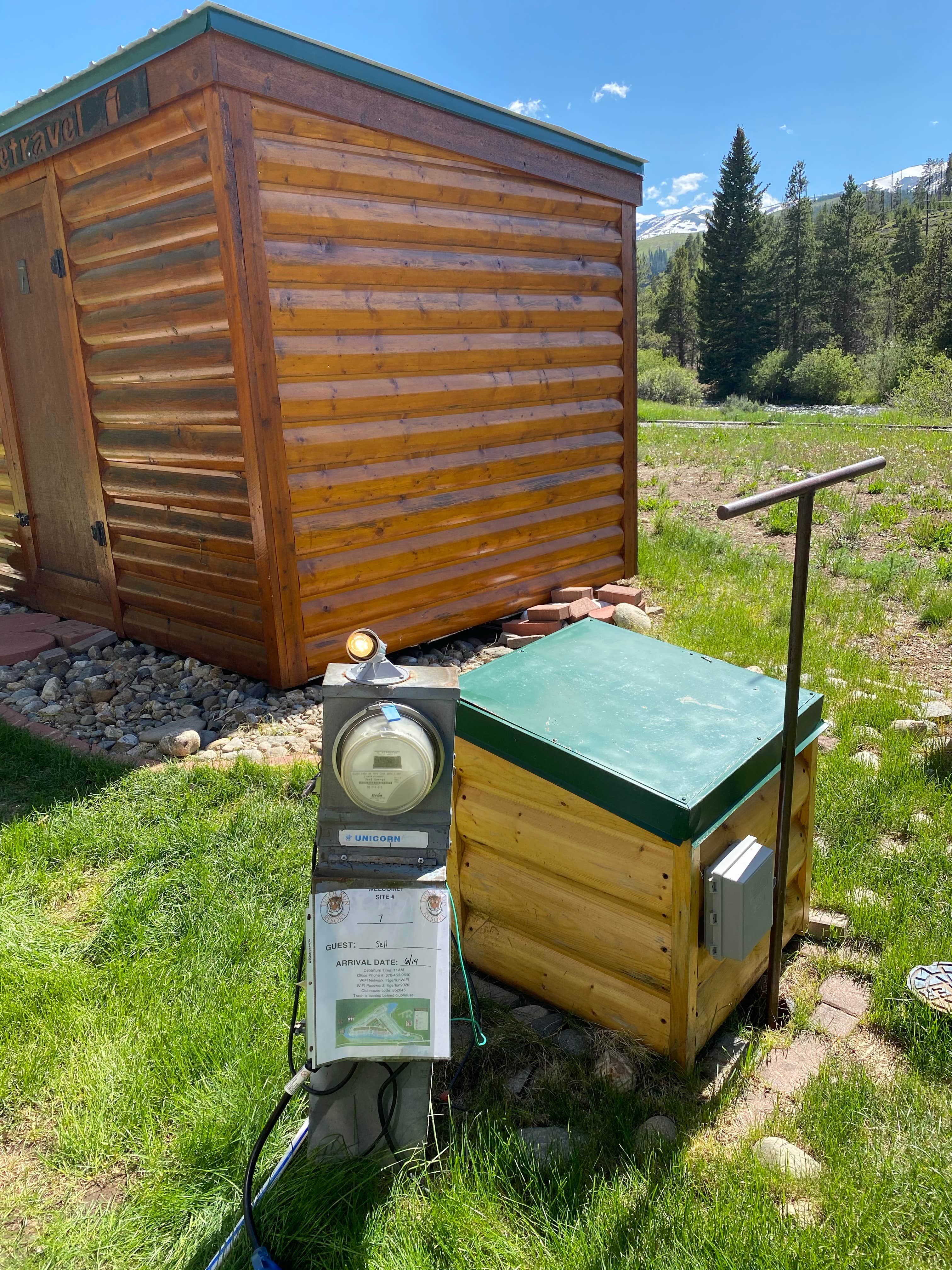 Justin S.'s photo of a cabin at Tiger Run RV Resort near Kremmling, CO