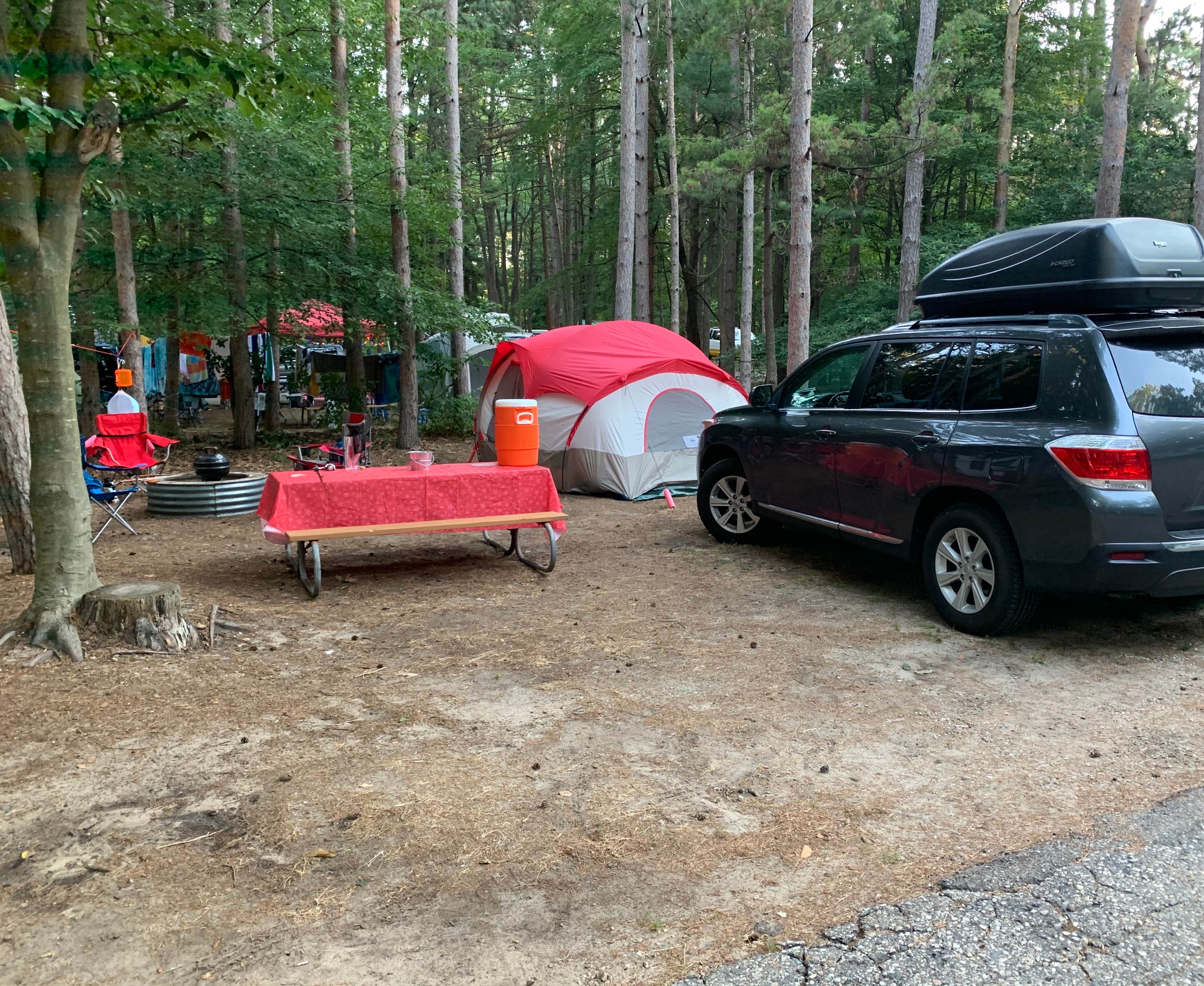Alyssa M.'s photo at Hoffmaster State Park Campground near Coopersville, MI