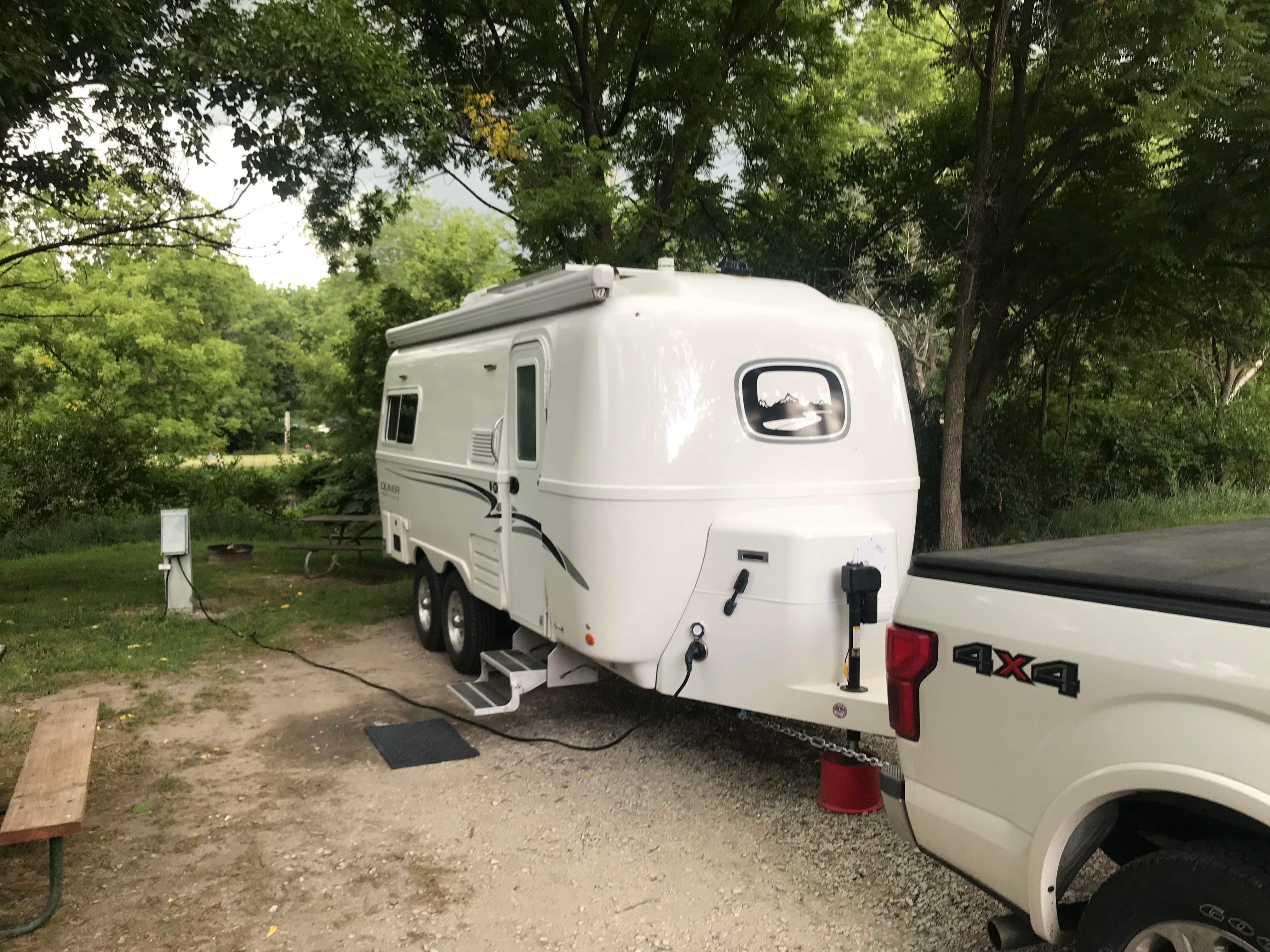 Nancy B.'s photo of rv camping at Arrowhead Park Campground near Mineola, IA