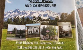 Camping near 4R FREEDOM RANCH CAMPGROUND: Centennial RV Park, Montrose, Colorado