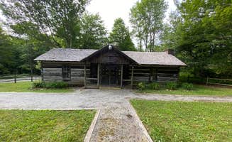 Dave V.'s photo of a cabin at Hickory Ridge Campground — Grayson Highlands State Park near Abingdon, VA