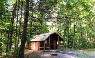 Amelia P.'s photo of a cabin at Neversink River Resort near Woodridge, NY