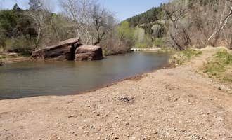 Camping near NF-414 Dispersed Site - Tonto NF: Flowing Spring, Payson, Arizona