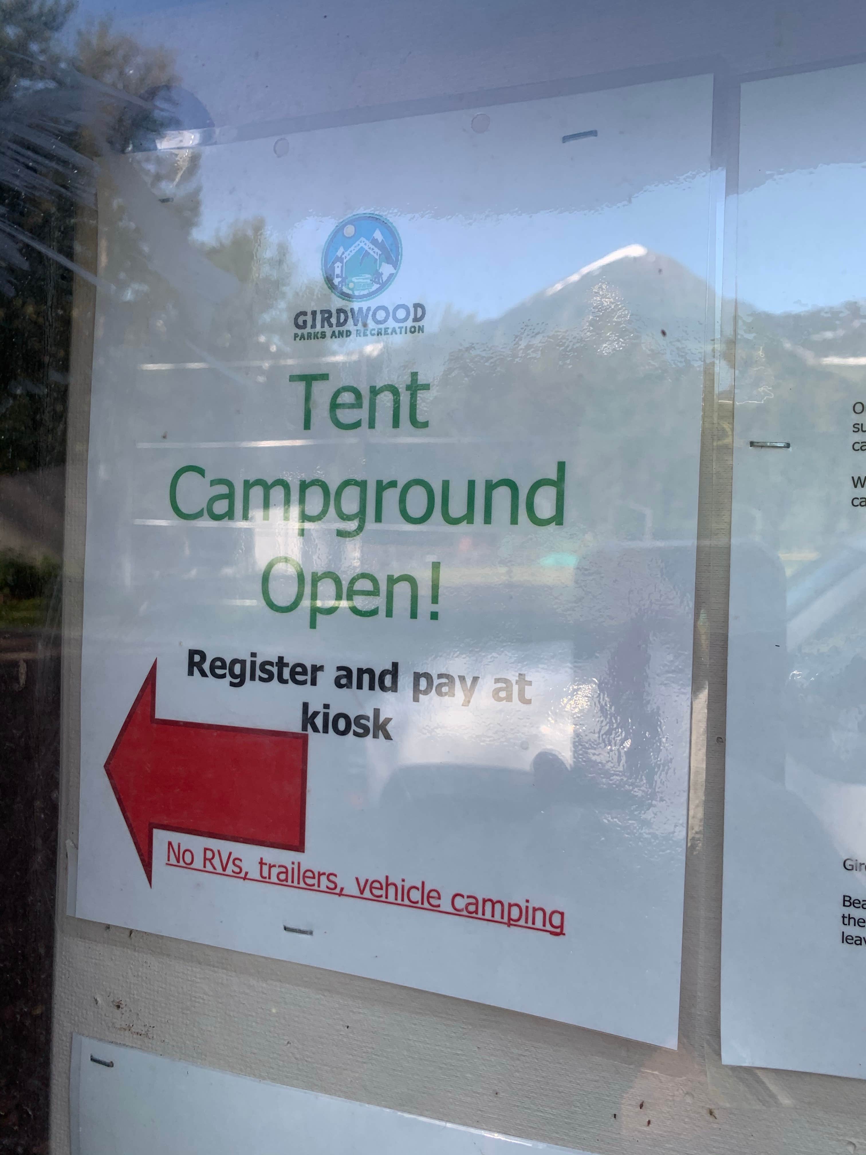 Camper-submitted photo at Girdwood Campground near Whittier, AK