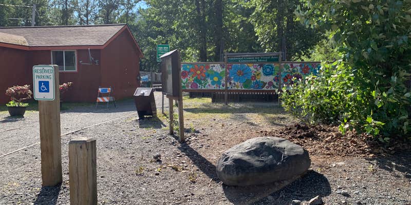 Camper submitted image from Girdwood Campground