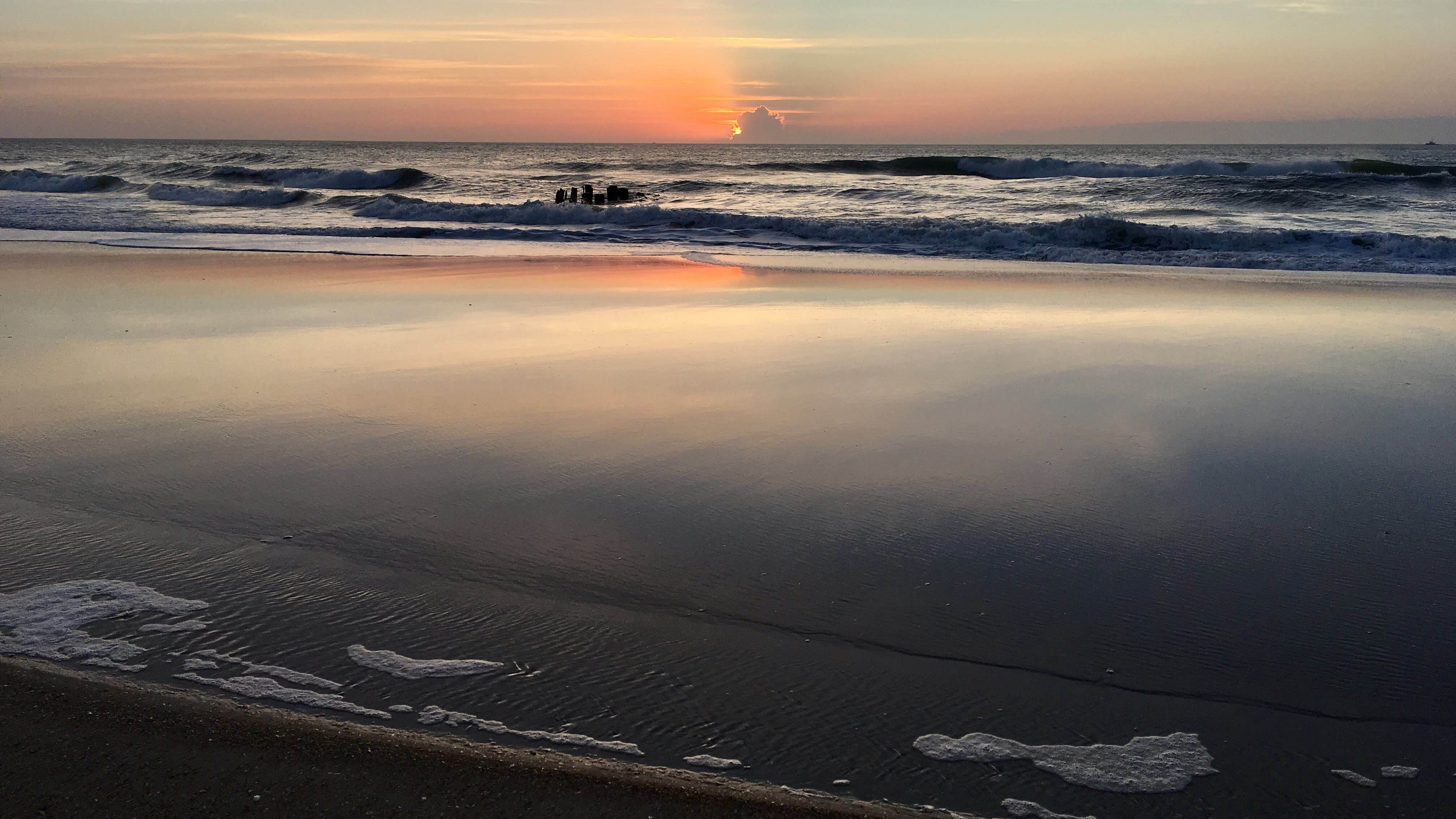 Camper-submitted photo at Freeman Park near Wrightsville Beach, NC