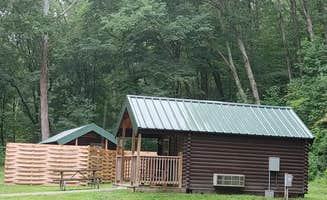 Kenpocentaur K.'s photo of glamping accommodations at Tar Hollow State Park Campground near Lockbourne, OH