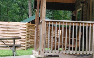 Kenpocentaur K.'s photo of a cabin at Tar Hollow State Park Campground near West Portsmouth, OH
