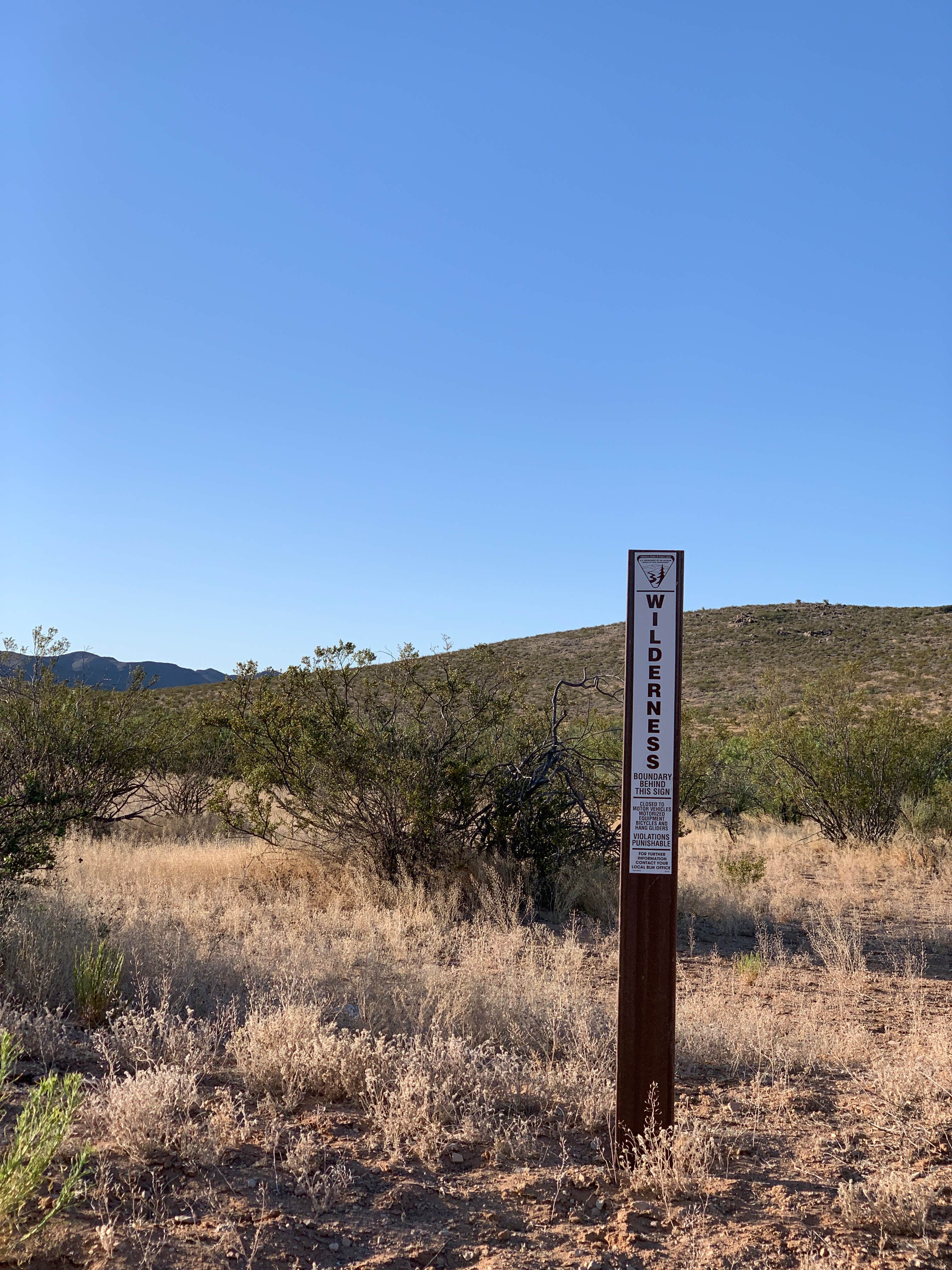Camper-submitted photo at Gap Tank dispersed camping near Deming, NM