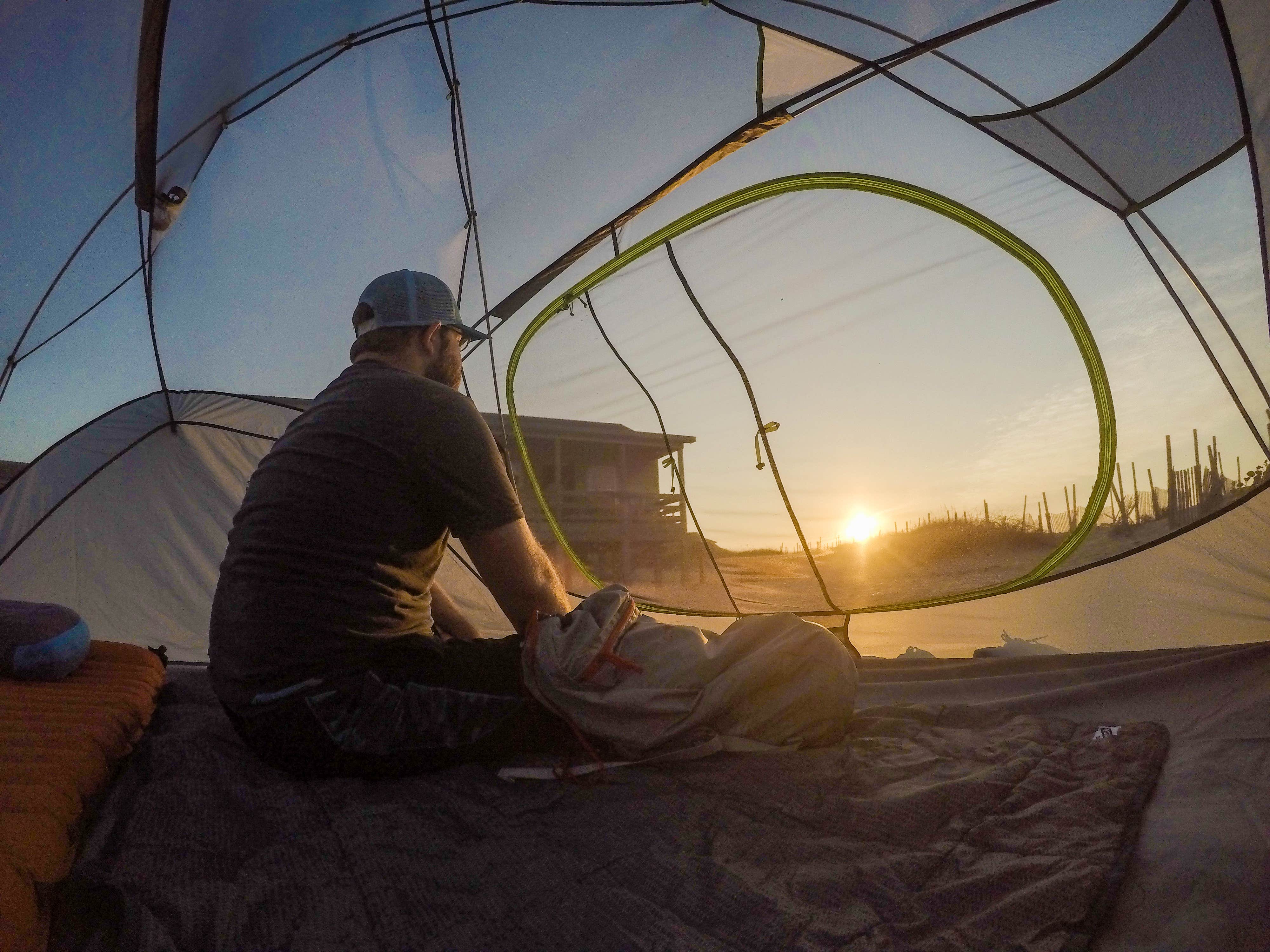 Camper-submitted photo at Long Point Cabin Camp — Cape Lookout National Seashore near Gloucester, NC