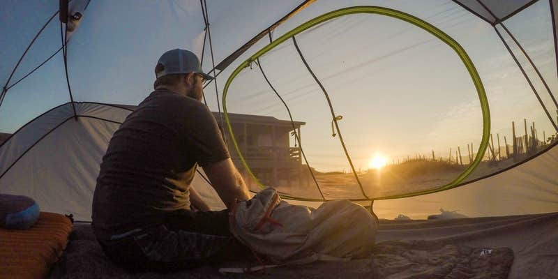 Camper submitted image from Long Point Cabin Camp — Cape Lookout National Seashore
