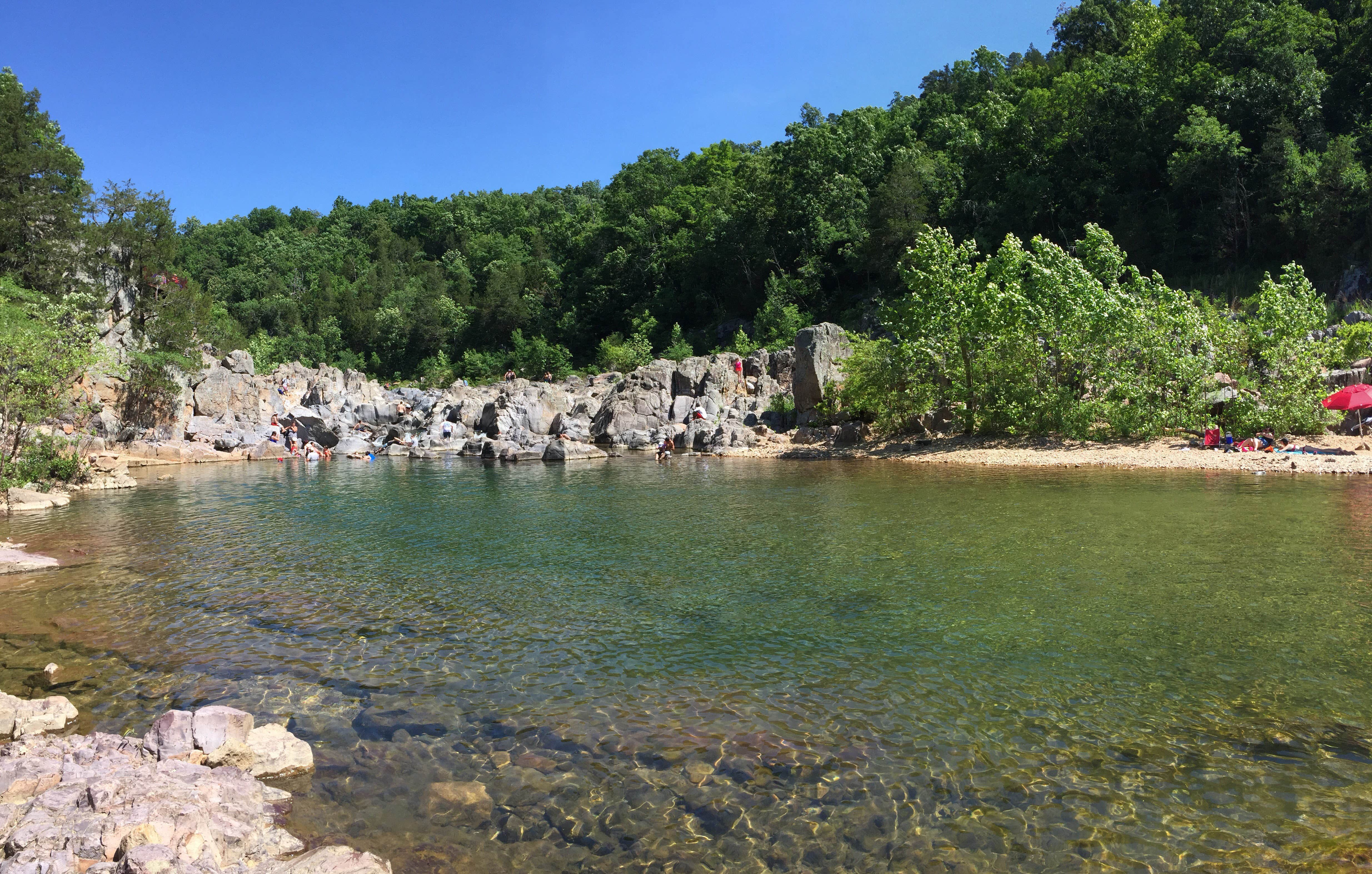 Johnson's Shut-Ins State Park Campground