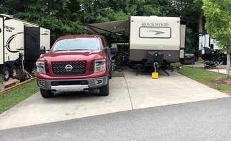 Josh S.'s photo of rv camping at Caney Creek RV Resort & Marina near Oak Ridge, TN