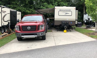 Camping near Rock Creek Campground — Obed Wild and Scenic River: Caney Creek RV Resort & Marina, Rockwood, Tennessee