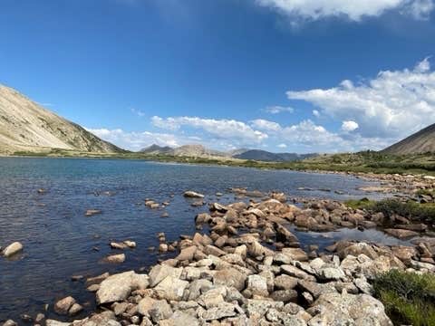 Courtney G.'s photo of a dispersed camping area at Alpine Tunnel Trailhead Dispersed near Monarch, CO