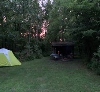 Camper-submitted photo from Primitive Campground — Jim Edgar Panther Creek State Fish and Wildlife Area