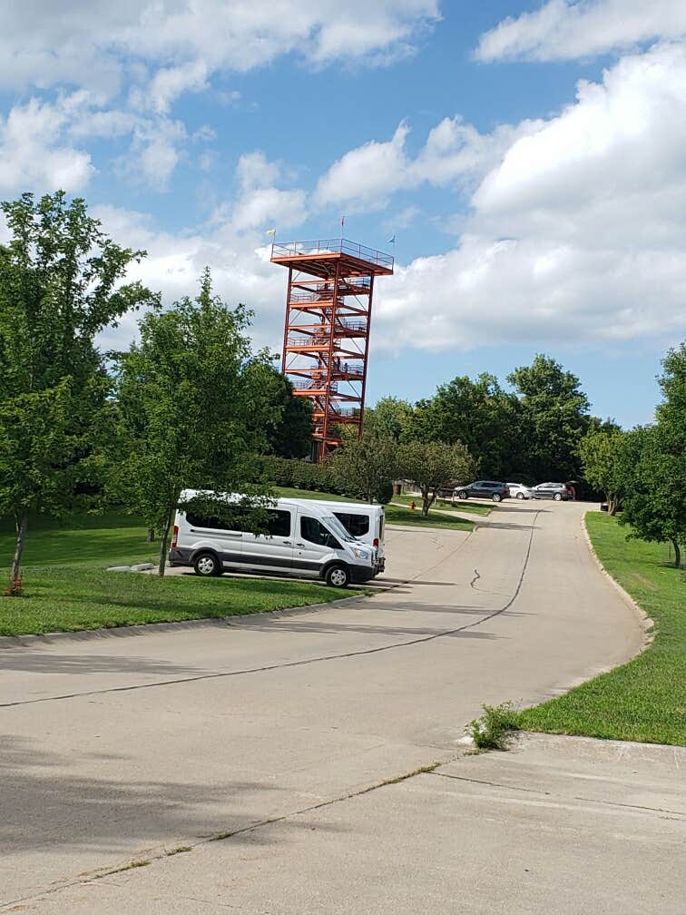Tony B.'s photo of rv camping at Platte River State Park Campground near Hamburg, IA