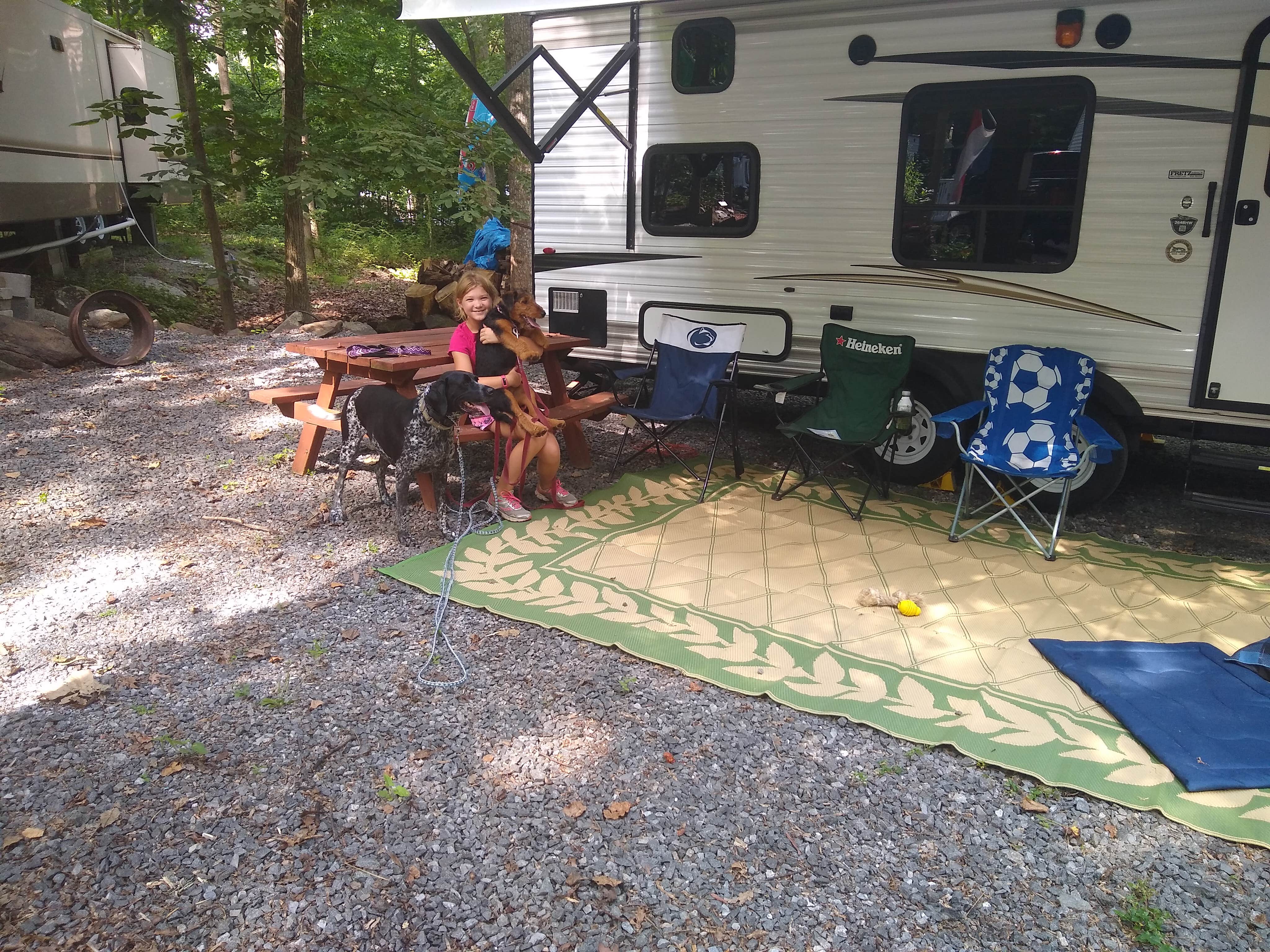 Becca U.'s photo of rv camping at Sun Valley Campground near Palmerton, PA