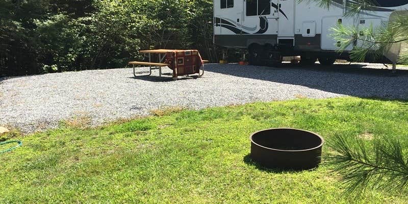 Laura M.'s photo of rv camping at Naples Campground near Jay, ME