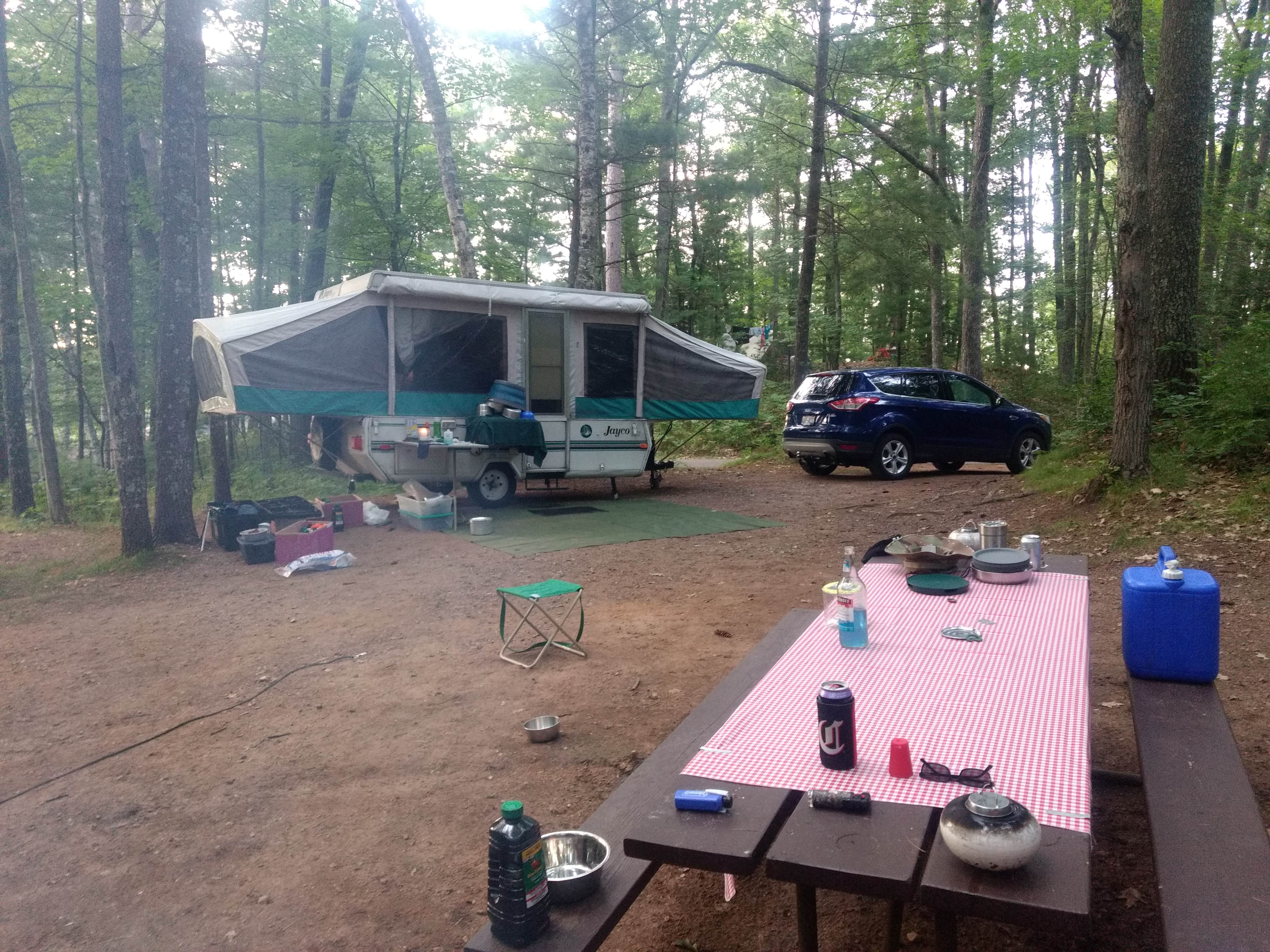 Melinda K.'s photo at Plum Lake — Northern Highland State Forest near Woodruff, WI