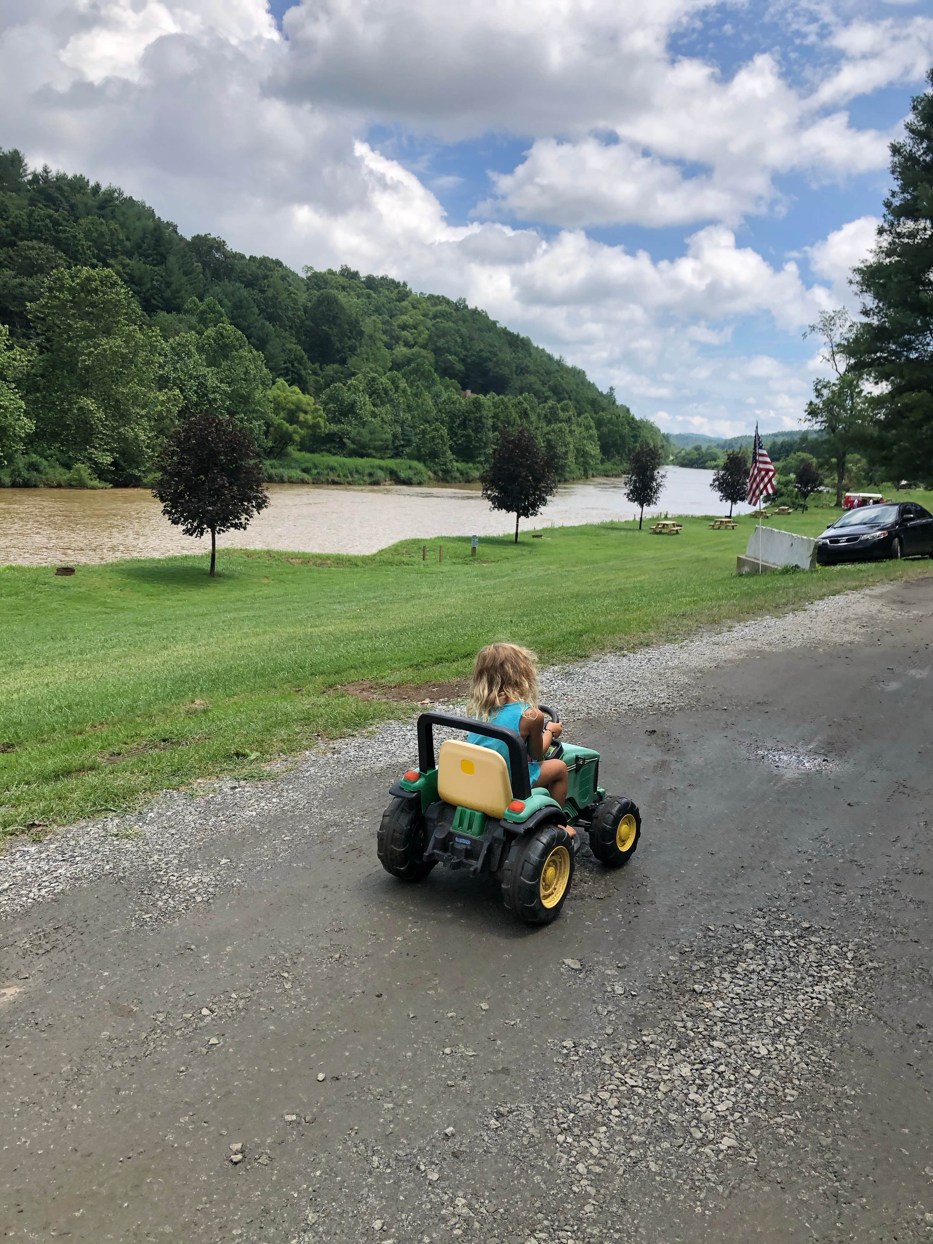 Camper-submitted photo at Twin Rivers Family Campground near Laurel Springs, NC