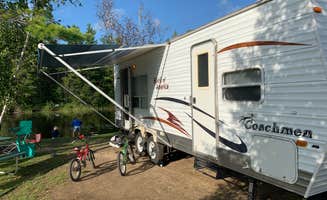 Matthew E.'s photo of rv camping at Campers Cove RV Park And Canoe Livery near Onaway, MI