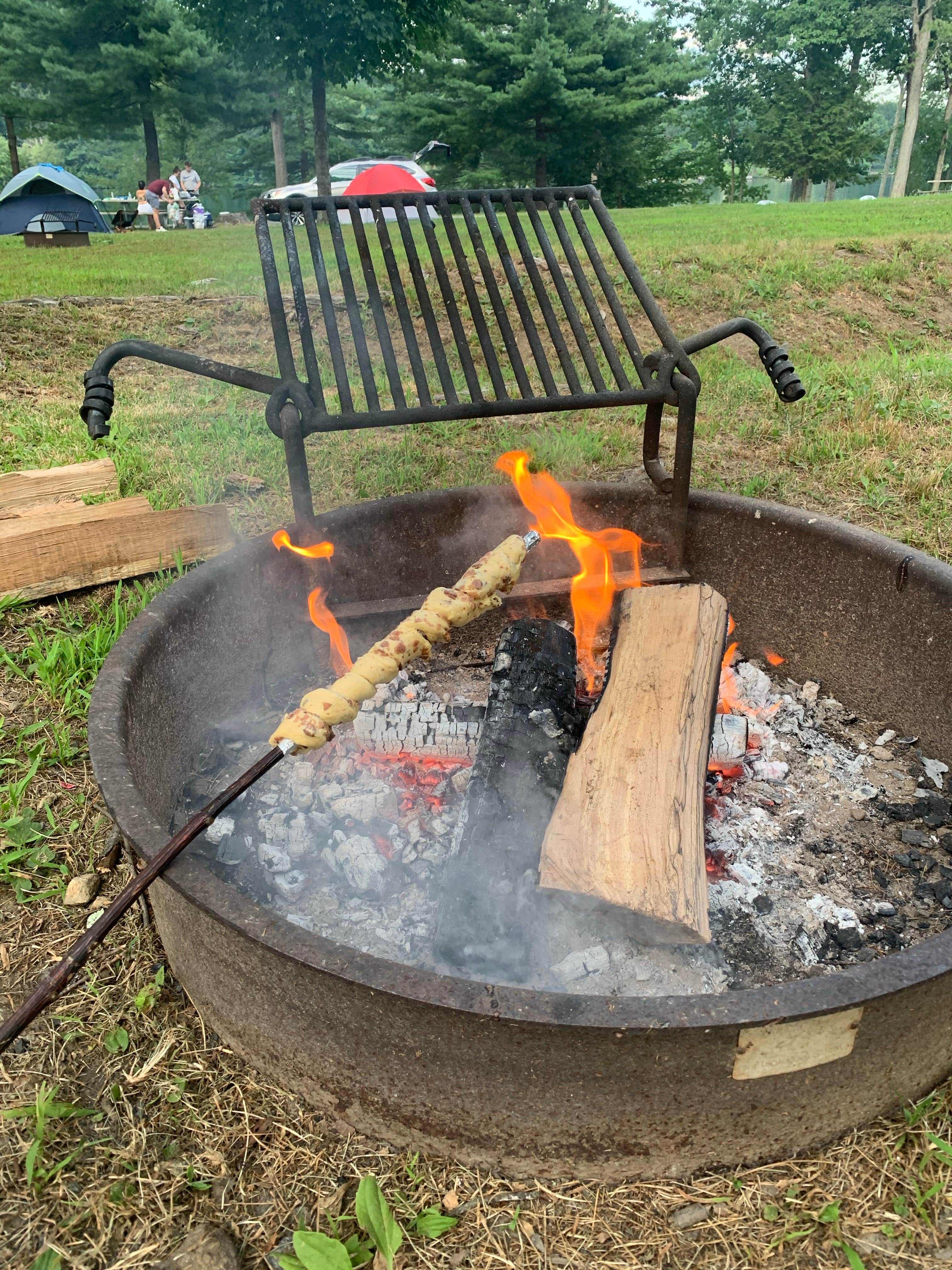 Camper-submitted photo at Lake Waramaug State Park Campground near Stamford, CT