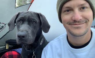 Jake L.'s photo of camping with pets at Trial Lake Campground near Hanna, UT