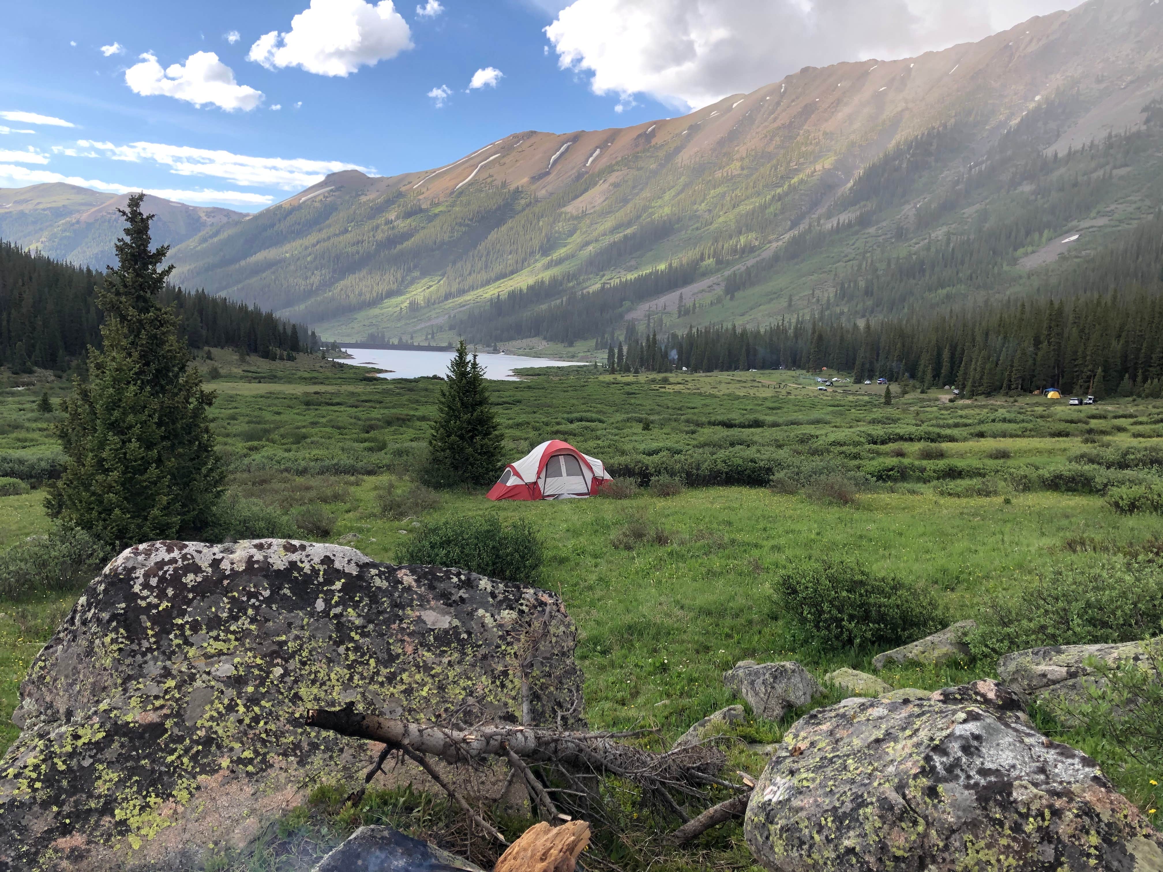 Isabelle K.'s photo of a dispersed camping area at Lincoln Creek Dispersed Campground near Carbondale, CO