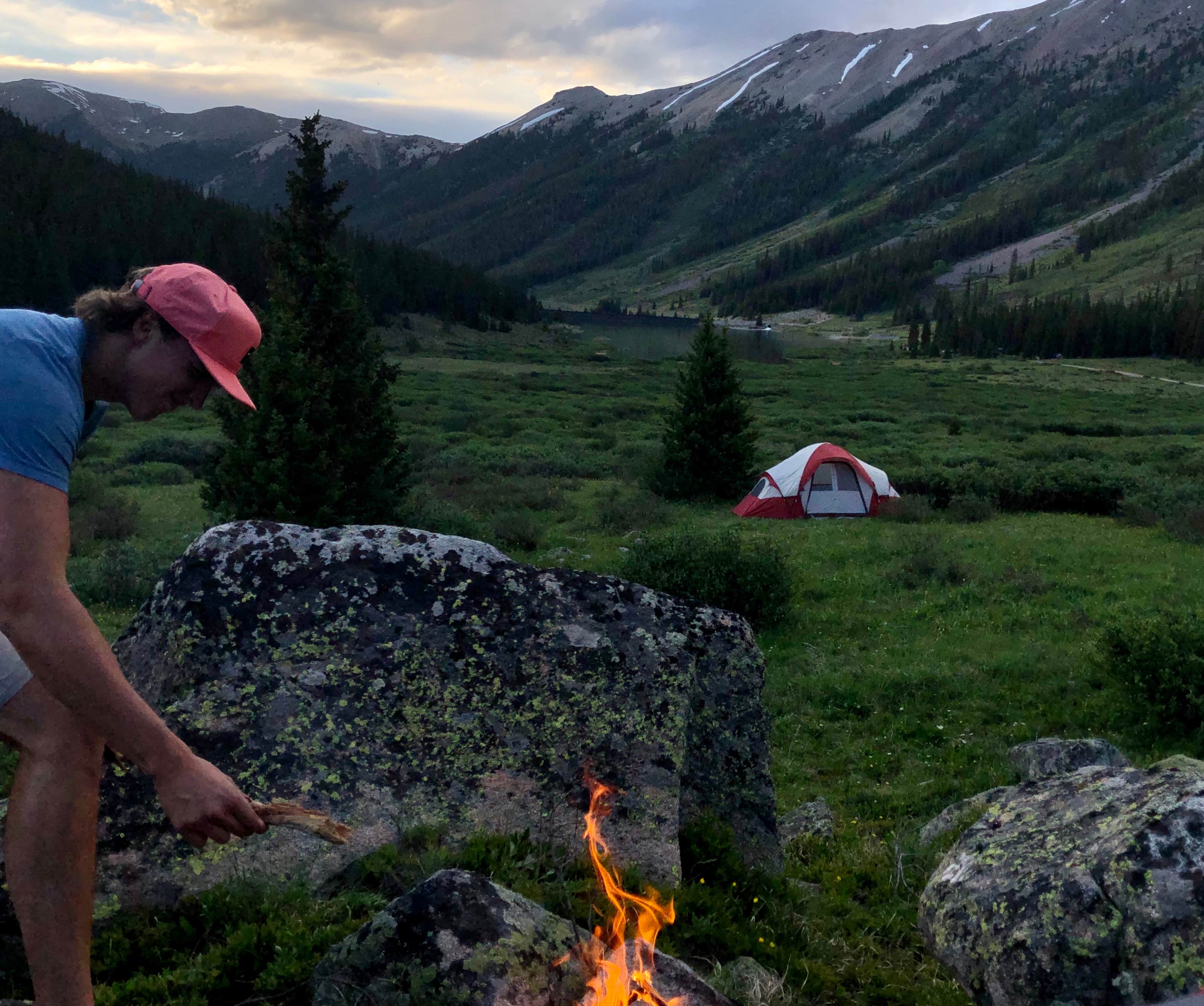 Isabelle K.'s photo of a dispersed camping area at Lincoln Creek Dispersed Campground near Aspen, CO