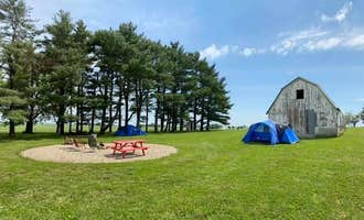 Camping near Delaware County Coffins Grove Park: Gardner Family Farm and Iowa Hemp Farm Stay, Independence, Iowa