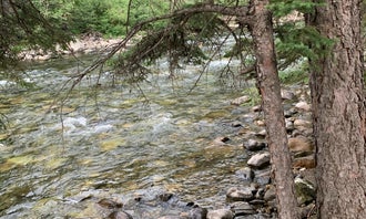 Camping near Chestnut Mountain Trailhead Dispersed: Falls Creek, Mcleod, Montana