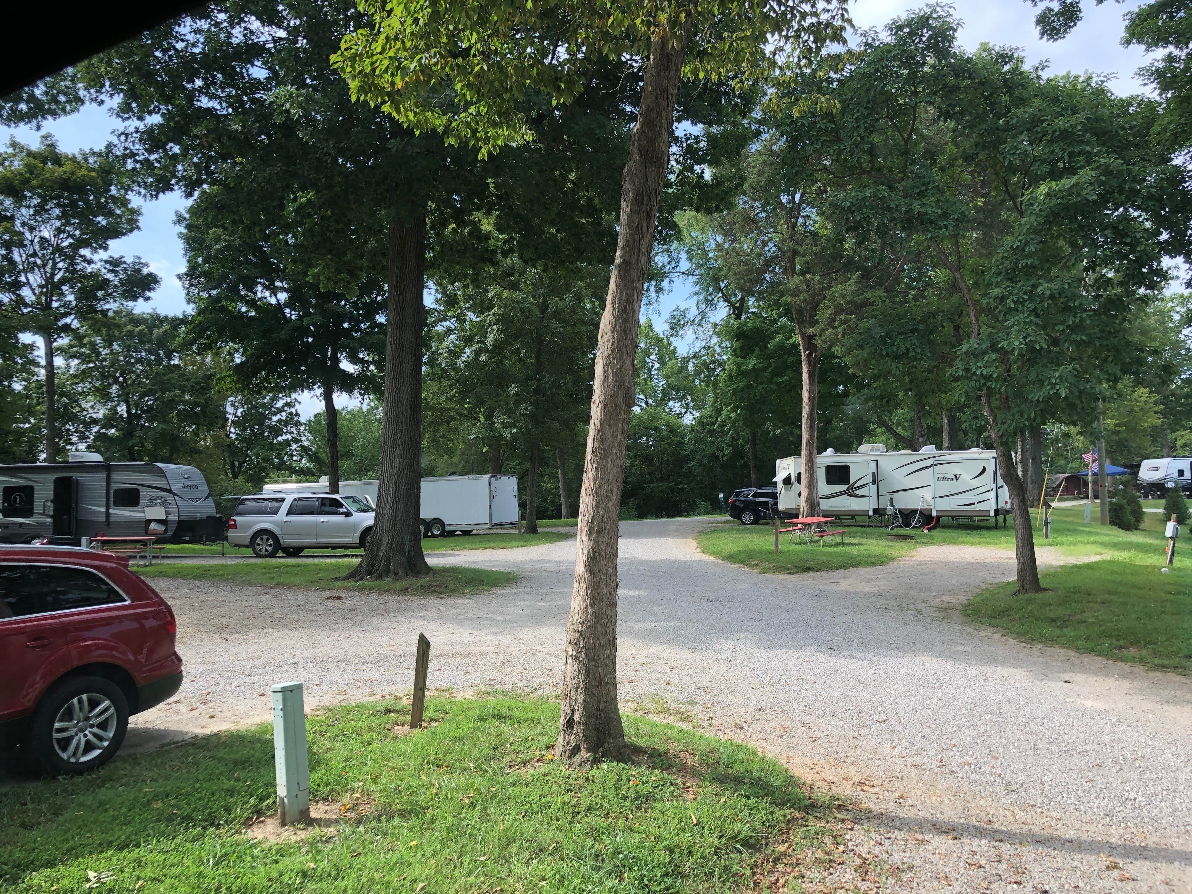 Laura H.'s photo of rv camping at Louisville South KOA near Lebanon, KY