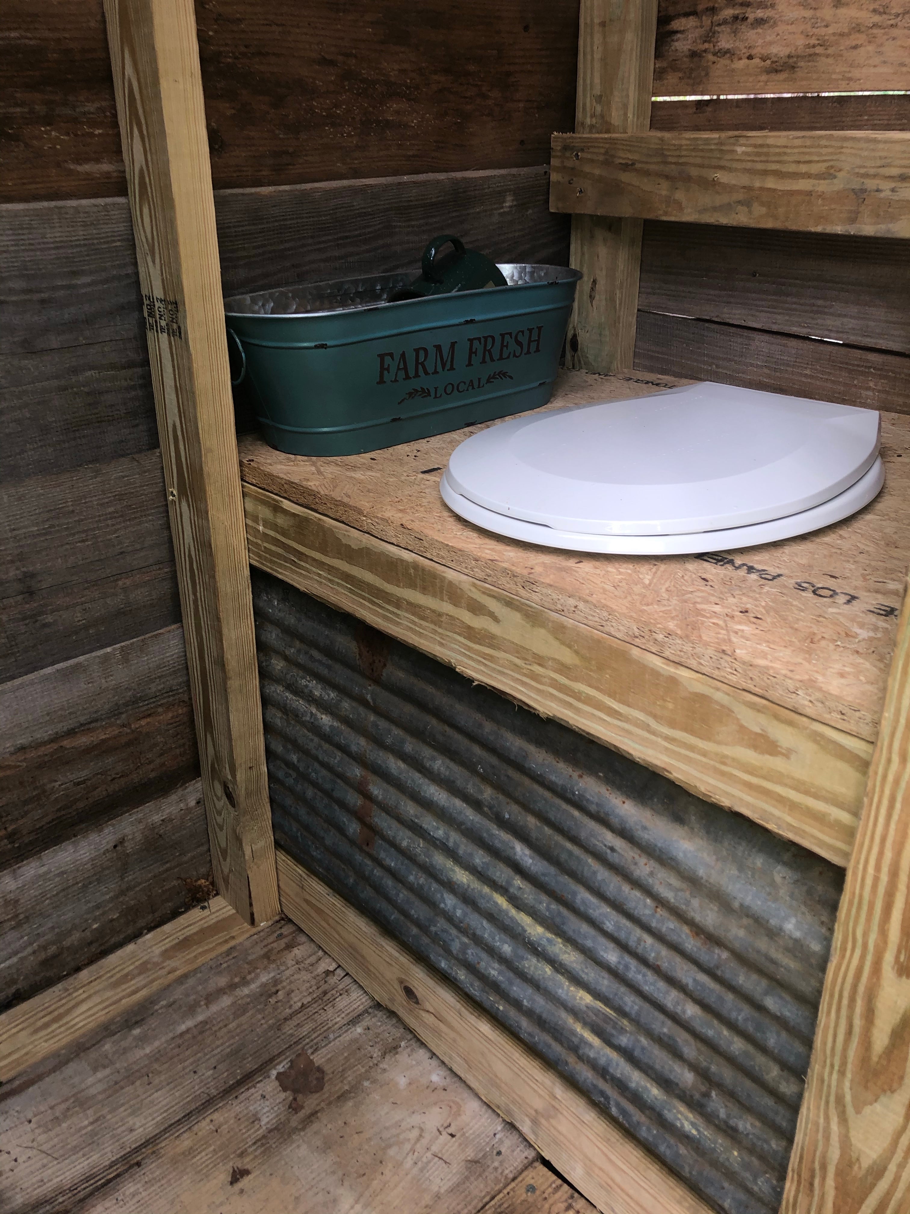Outhouse! Composting potty