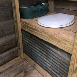 Outhouse! Composting potty