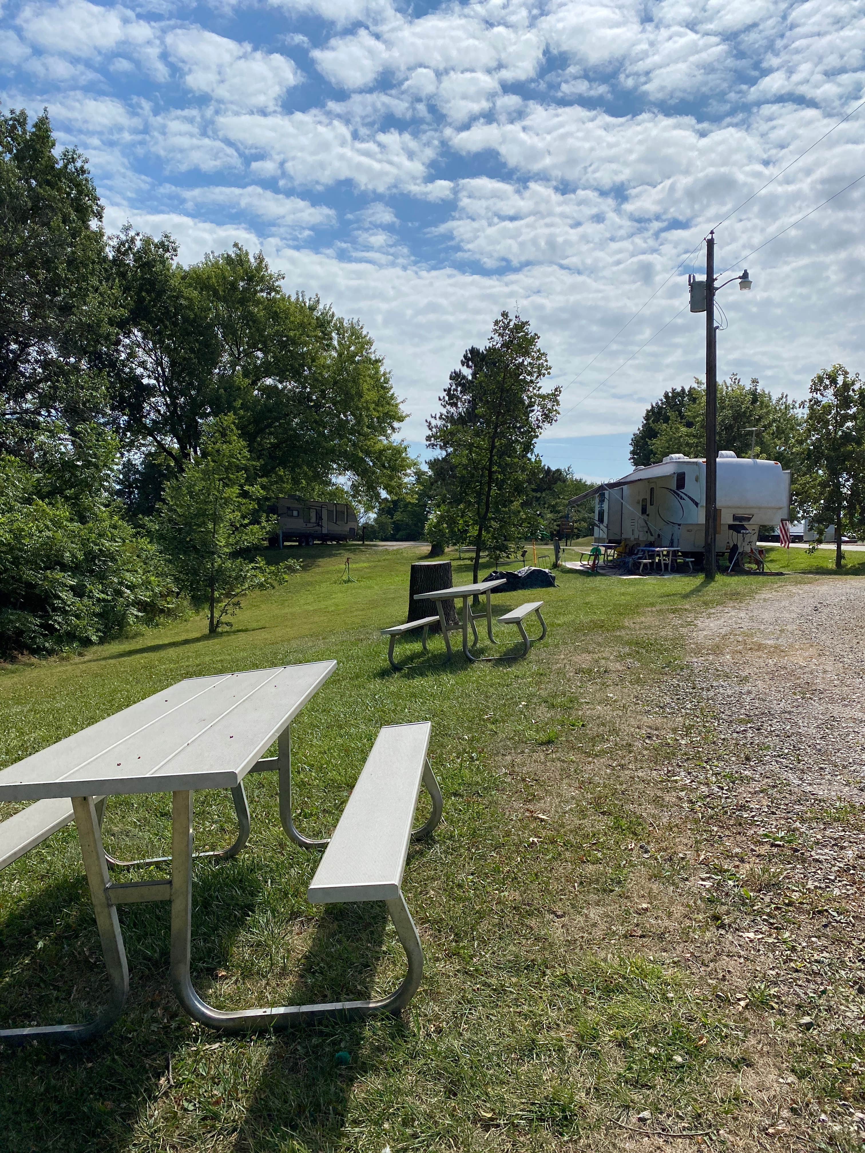 Claudia M.'s photo of rv camping at Lake Iowa County Park near Montezuma, IA