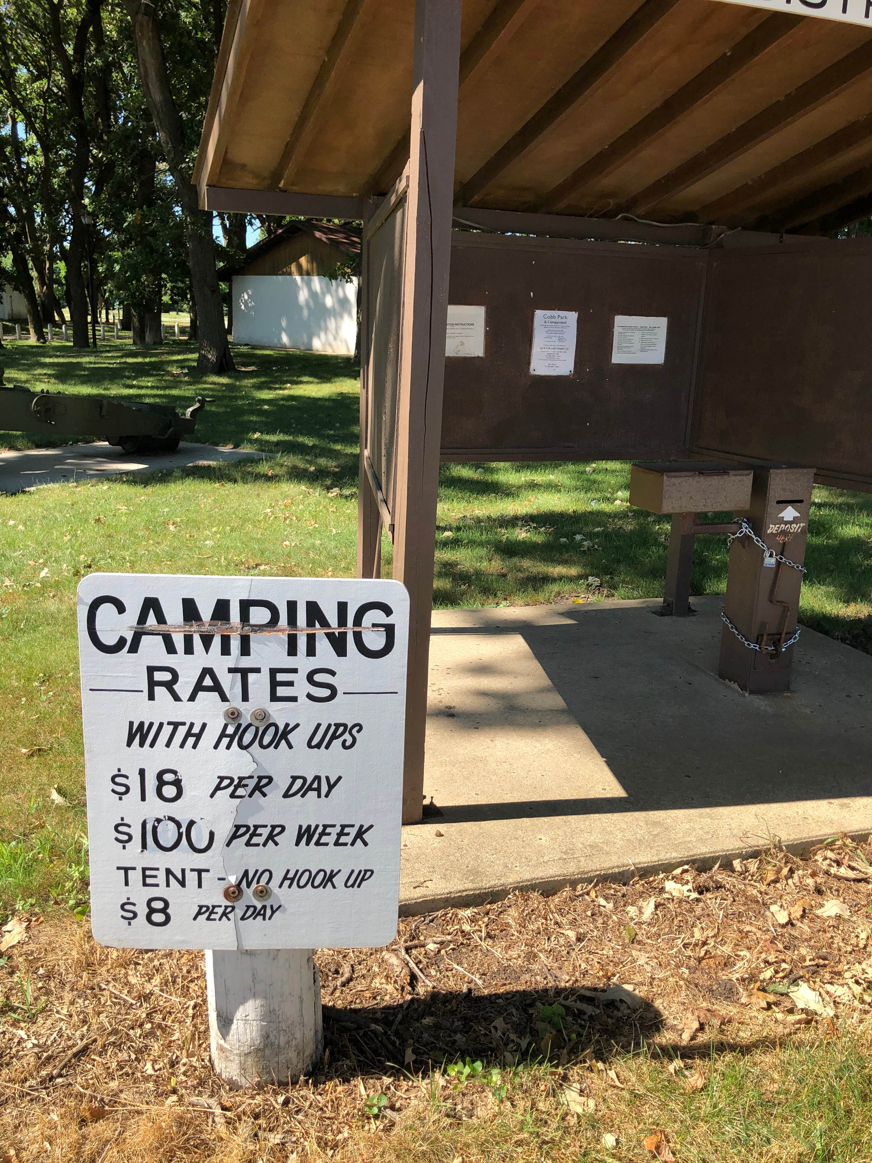 Camper submitted image from Cobb Park and Campground - 5