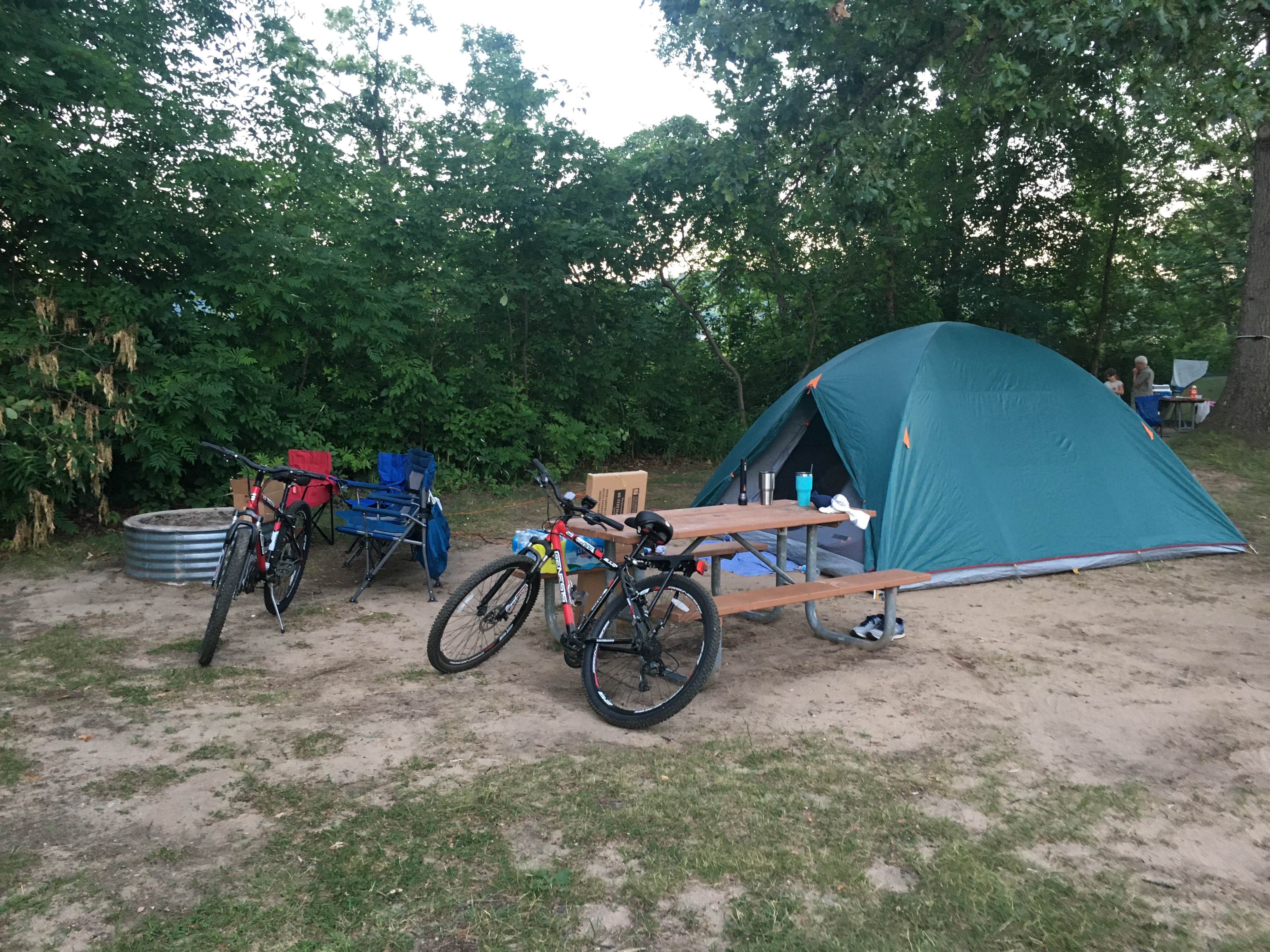 Kim S.'s photo at Sugarloaf Campground — Waterloo Recreation Area near Dexter, MI