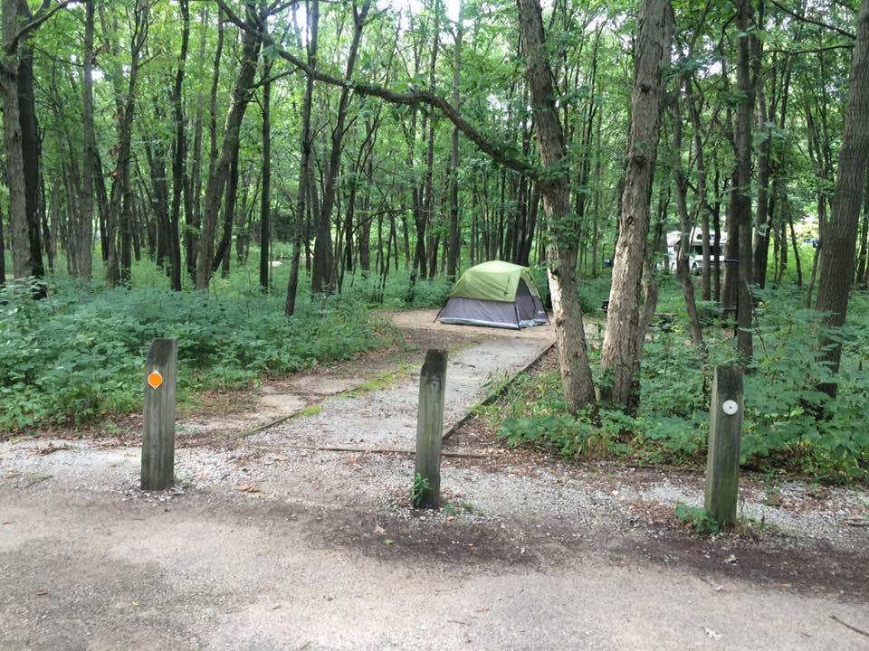 Ashlee L.'s photo at Dunewood Campground — Indiana Dunes National Park near Chesterton, IN