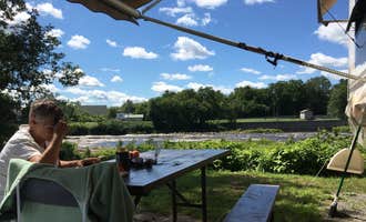 Camping near Higley Flow State Park — Higley Flow: Riverside Campground, Winthrop, New York