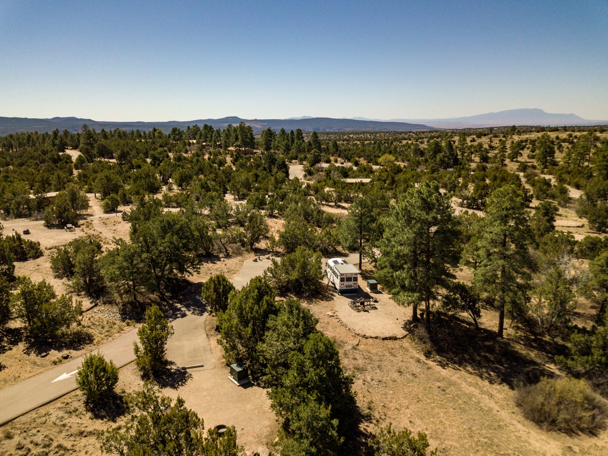 Camper submitted image from Juniper Family Campground — Bandelier National Monument - 2