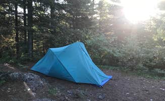Joanna B.'s photo of tent camping at George H. Crosby Manitou State Park Campground near Schroeder, MN