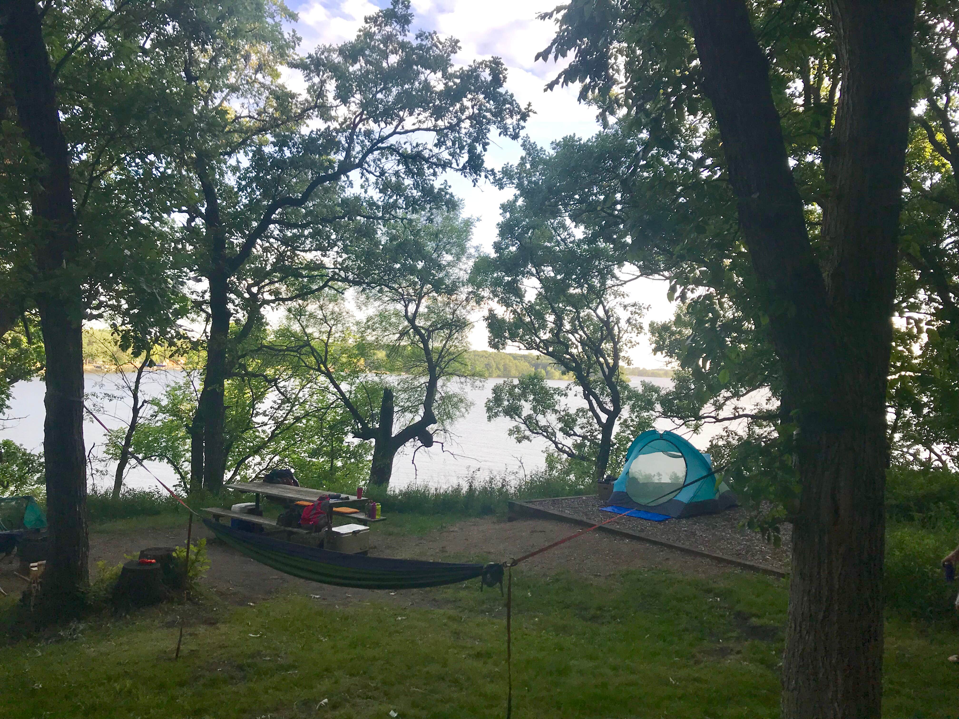 Camper-submitted photo at Oak Woods Campground — Lake Shetek State Park near Redwood Falls, MN