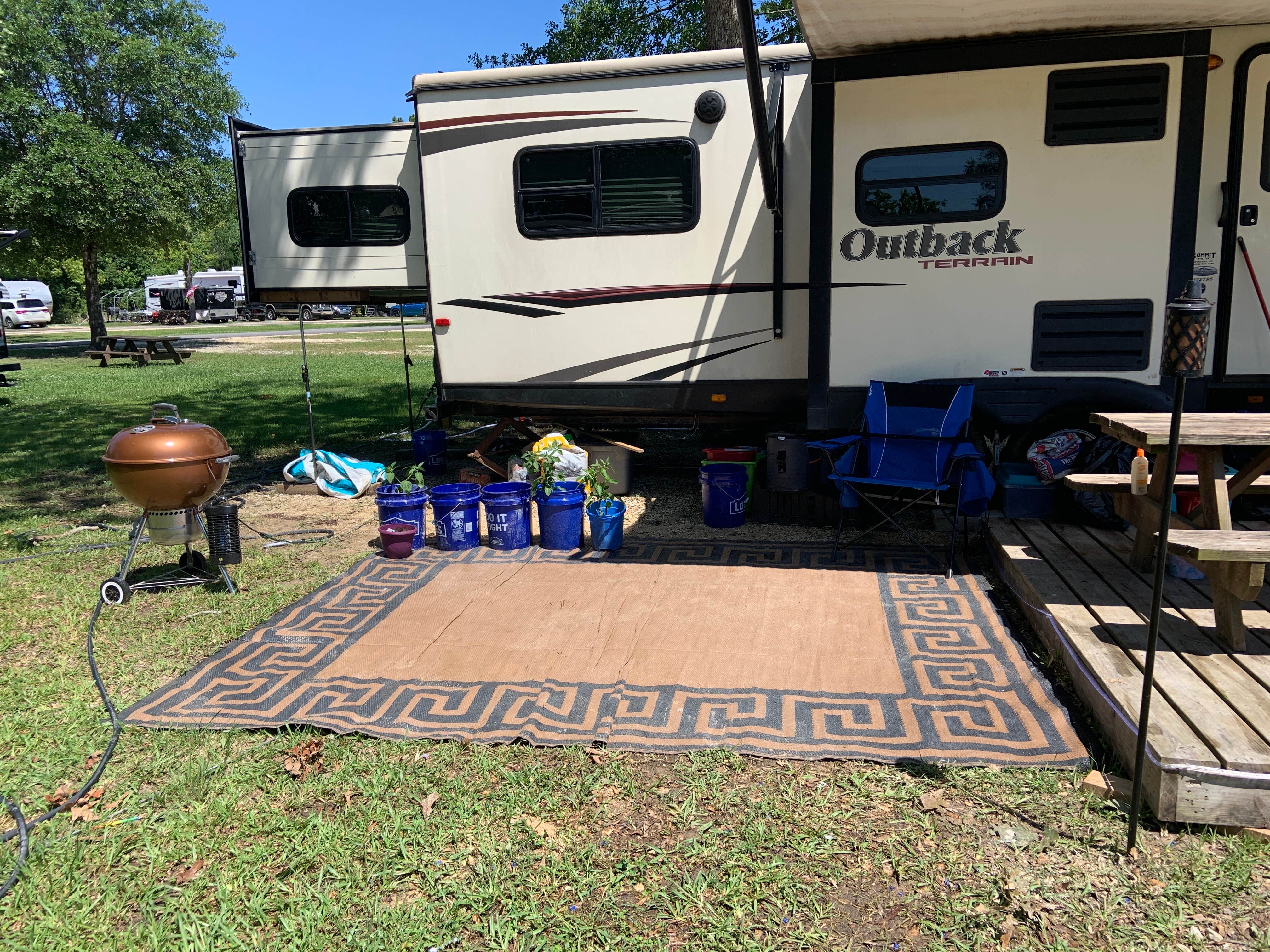 Rozina G.'s photo of rv camping at Little Lake Charles Resort near Jennings, LA