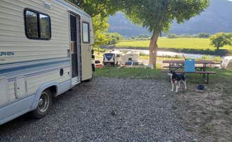 Katie H.'s photo of camping with pets at Goose Island Campground near Arches National Park