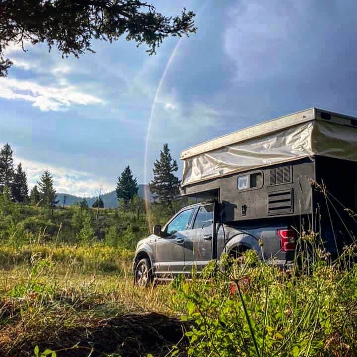 Camper-submitted photo at Targhee Creek near Island Park, ID