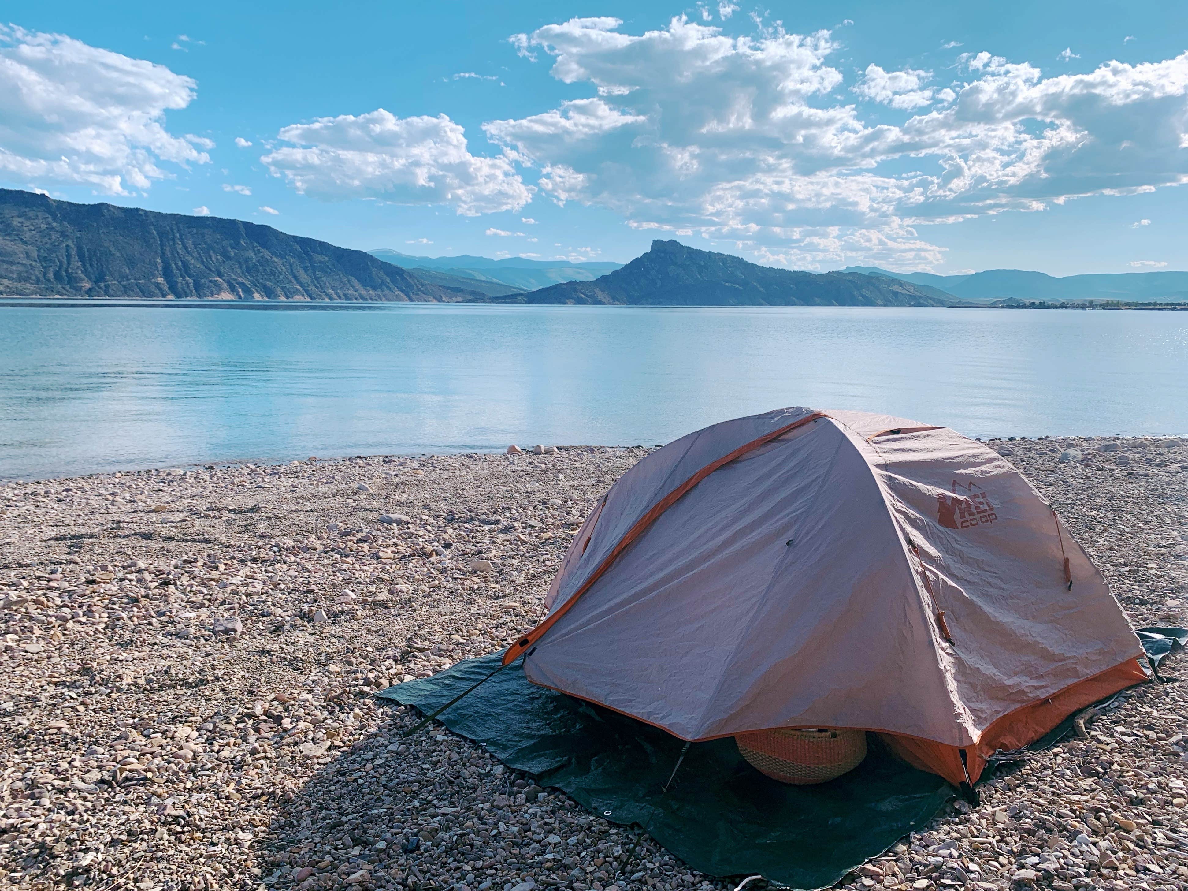 Camper-submitted photo at Navajo Cliffs near Flaming Gorge, UT