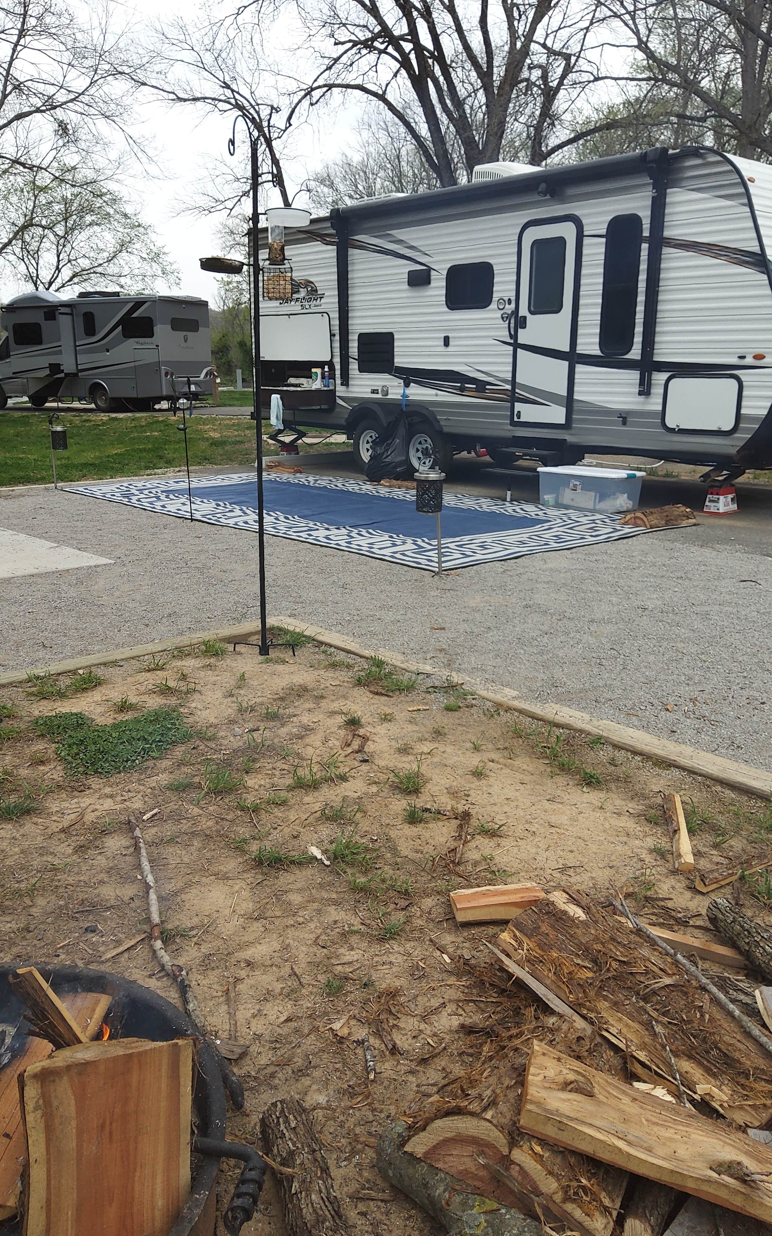 Leslie D.'s photo of rv camping at Bull Shoals-White River State Park near Gainesville, MO