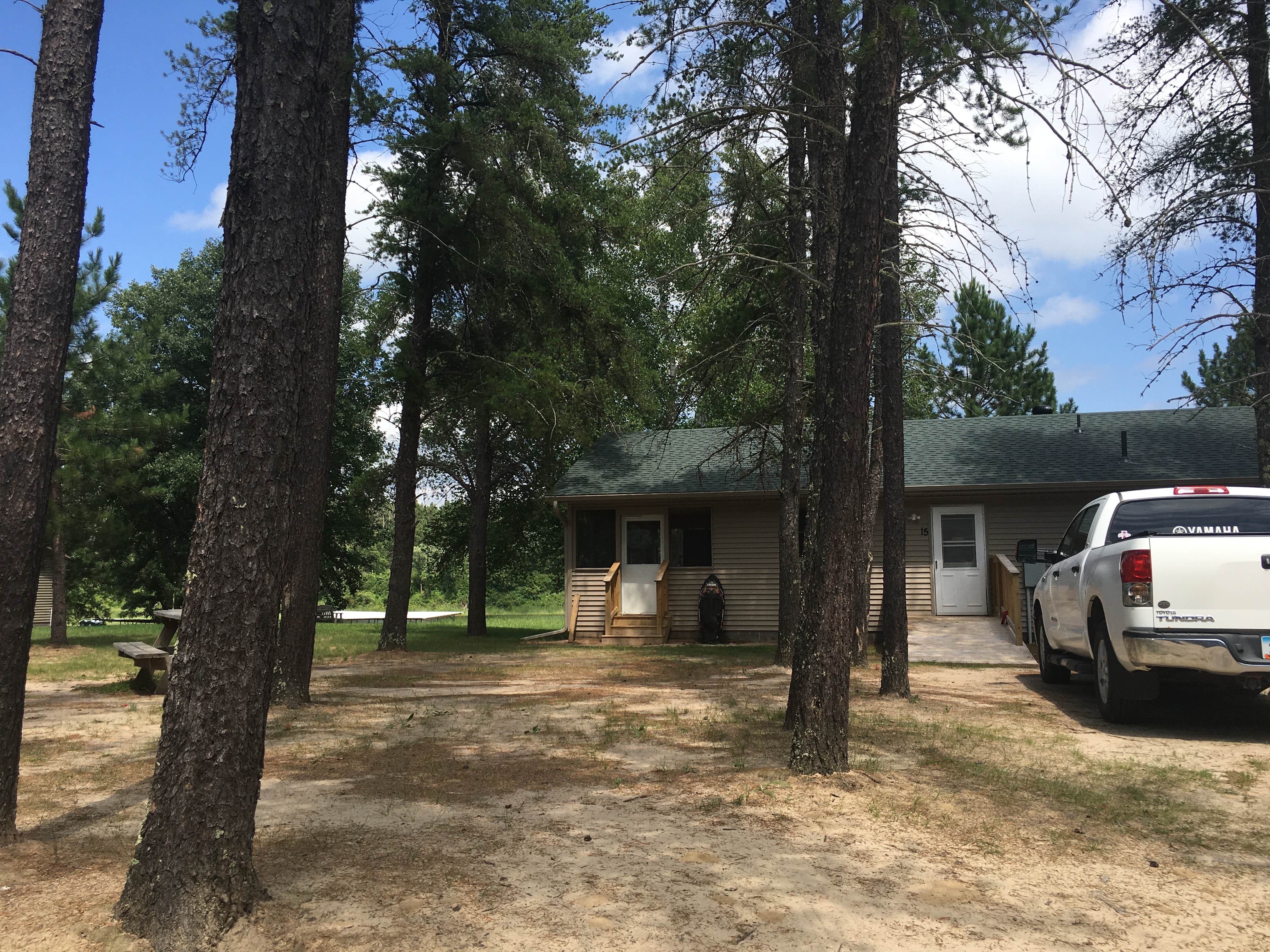 Janet R.'s photo of a cabin at Becker's Resort & Campground near Walker, MN
